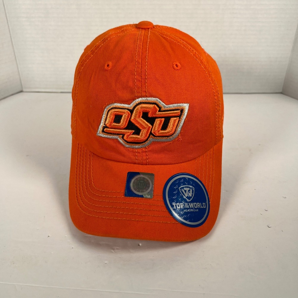 Top of the World Oklahoma State University OSU Cowboys Orange Adjustable Hat Cap